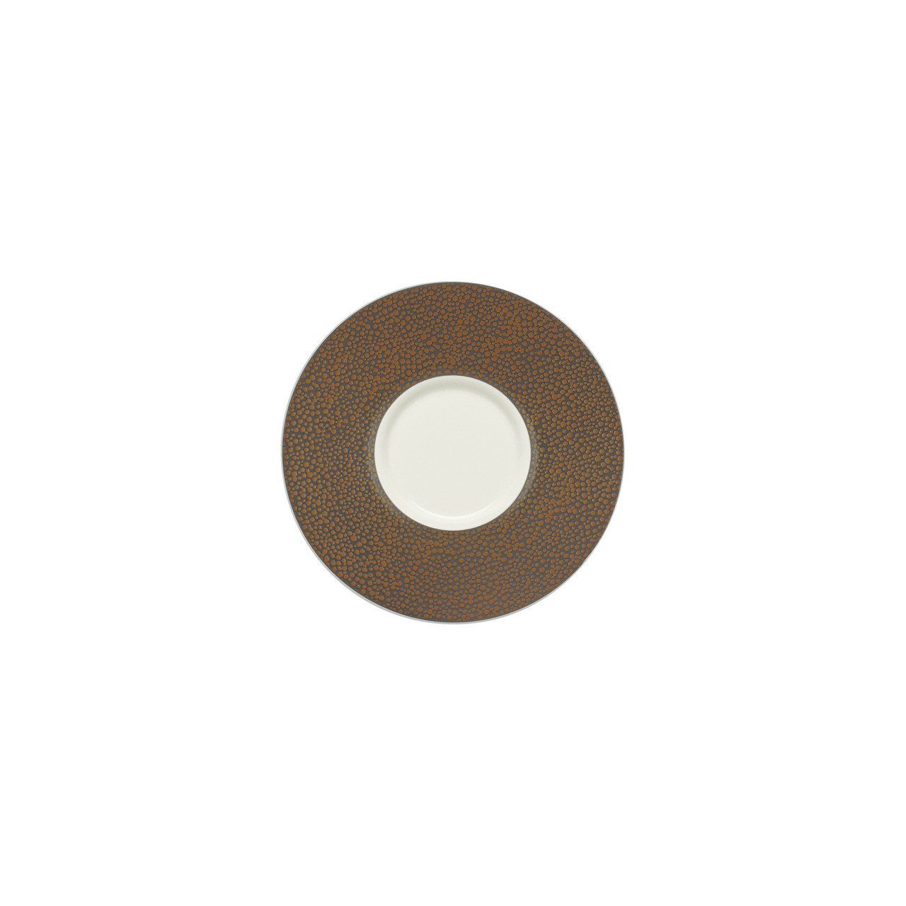 Pearls, Kombi-Untertasse rund ø 160 mm metallic gold